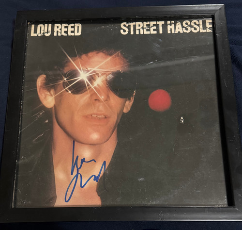 Lou Reed -Street Hassle LP - Autographed 