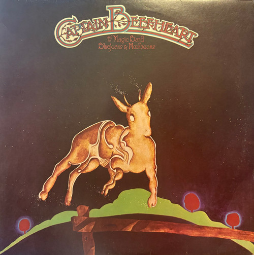 Captain Beefheart - Bluejeans & Moonbeams (1978 UK, Reissue, Red & green labels, EX/VG)