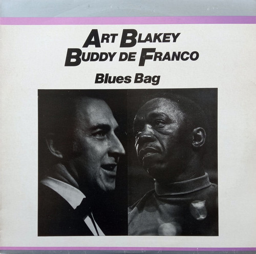 Art Blakey, Buddy De Franco – Blues Bag (LP used UK 1980 NM-/VG+)