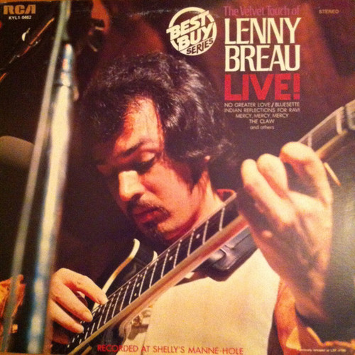 Lenny Breau – The Velvet Touch Of Lenny Breau - Live! (LP used Canada reissue NM-/VG+)