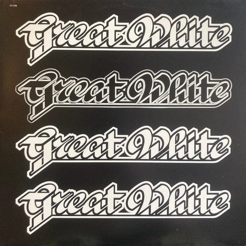 Great White - Great White (1984 Canada, Includes printed inner, EX/EX-)