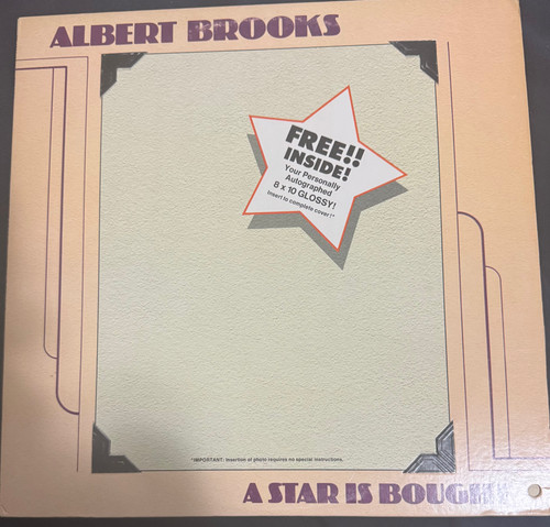 Albert Brooks - A Star is Bought (1975 Includes 8x10 photo)