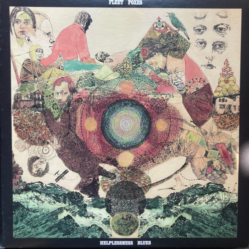 Fleet Foxes - Helplessness Blues (2011 US, 2xLP, with poster, gatefold, EX-/EX-) 