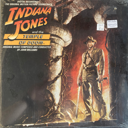 John Williams - Indiana Jones And The Temple Of Doom (1984 Canada, Original Motion Picture Soundtrack, SEALED)