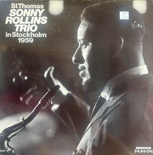 Sonny Rollins Trio - St Thomas - Sonny Rollins Trio In Stockholm 1959 (1984 Sweden, Small sticker tear on cover, EX/VG+)