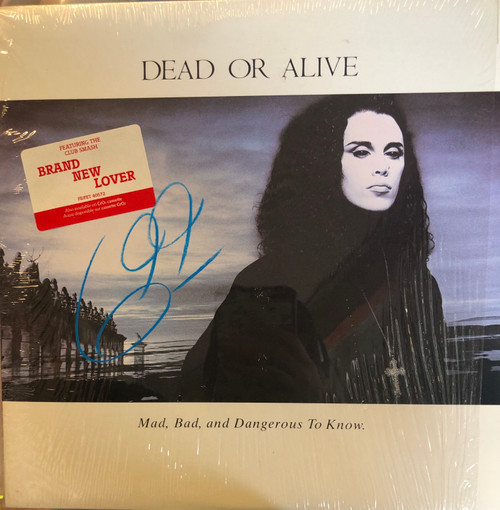 Dead Or Alive - Mad, Bad, And Dangerous To Know (In-shrink, EX+/EX) (CAN, 1986) - with hype sticker & insert