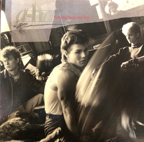 a-ha - Hunting High And Low (EX+/EX+) (1985, CAN) - With original inner sleeve 