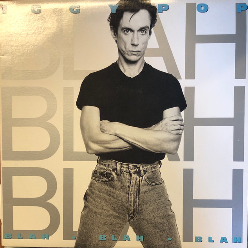Iggy Pop - Blah-Blah-Blah (EX/EX) (1986, CAN, White Labels) - With original inner sleeve 