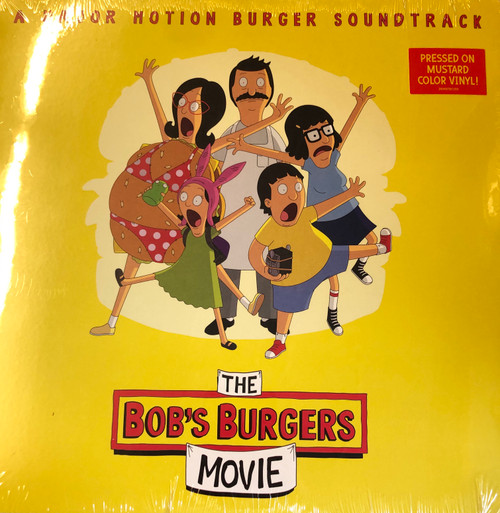 Bob's Burgers - The Bob's Burgers Movie (A Major Motion Burger Soundtrack) (SEALED)  - Yellow Mustard Vinyl 