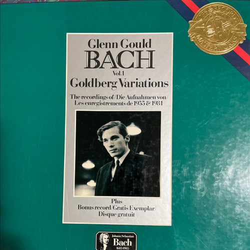 Johann Sebastian Bach - Vol. 1 Goldberg Variations - The Recordings Of 1955 & 1981