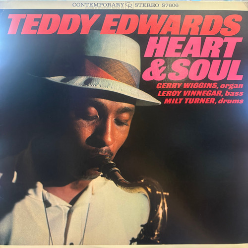 Teddy Edwards - Heart & Soul (1984 US, Reissue, Stereo, EX/VG+)