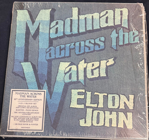 Elton John - Madman Across the Water 50th Anniversary Edition CD/Blu Ray Boxset NM/NM)