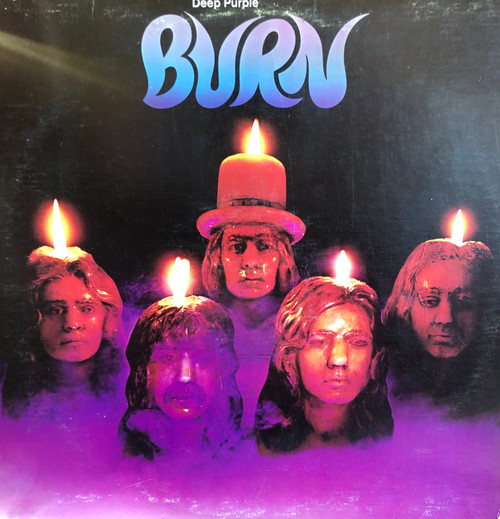 Deep Purple - Burn (EX/VG) (1974, CAN) - Includes insert
