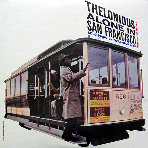 Thelonious Monk – Thelonious Alone In San Francisco (Lp used Japan 1977 stereo reissue NM-/VG+)