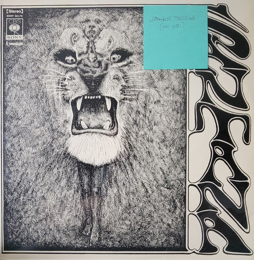 Santana – Santana (LP used Japan 190 NM-/VG+)