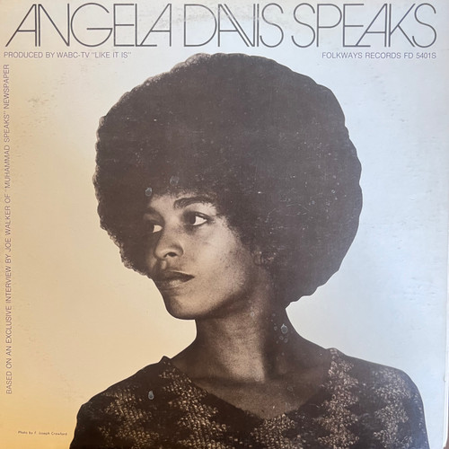 Angela Davis - Speaks (1971 US & Insert - VG+/VG+)