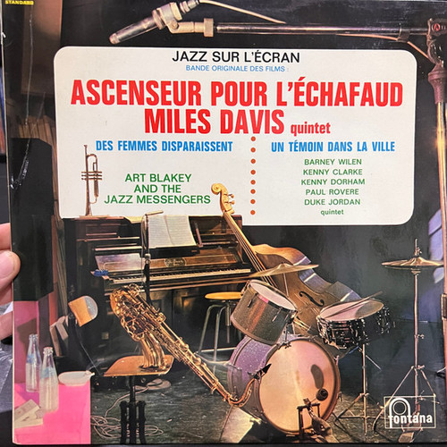 Miles Davis Quintet — Jazz Sur L’écran (Canada Mono Reissue, Compilation, EX/EX-)