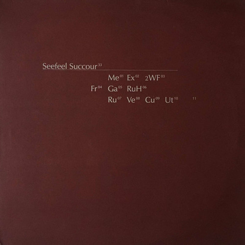 Seefeel – Succour (2LPs used UK 1995 electric/Ambient NM-/VG+)