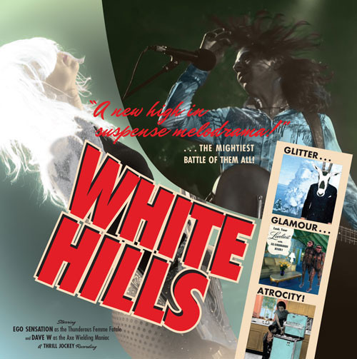 White Hills — Glitter Glamour Atrocity (US 2014, Blue Vinyl, NM-/NM-)