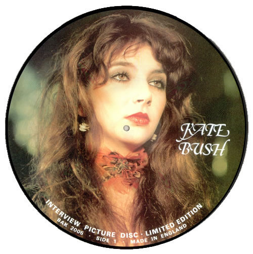 Kate Bush — Limited Edition Interview Picture Disc (UK 1987 Picture Disc, EX/G)