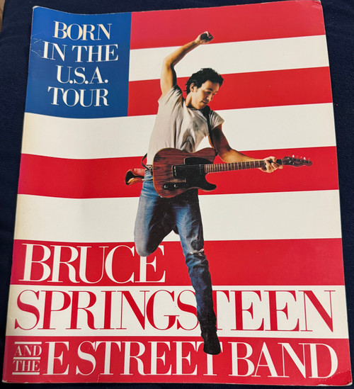 Bruce Springsteen Born in the USA 1984 Tour Booklet