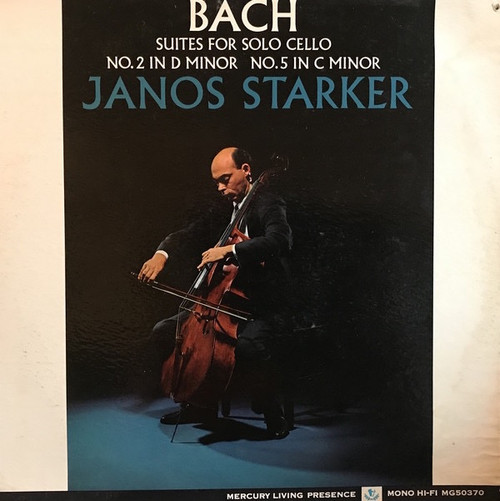 Bach / Starker Suites For Unaccompanied Cello (Speakers Corner