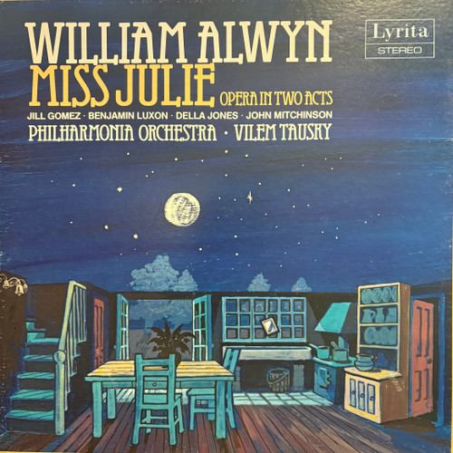 William Alwyn - Miss Julie (Opera In Two Acts) (1983 Lyrita UK, 2LP Box Set with Booklet, EX/EX)