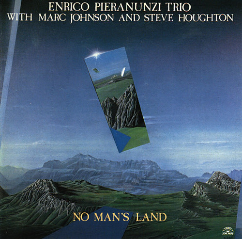 Enrico Pieranunzi Trio With Marc Johnson  And Steve Houghton – No Man's Land (LP used Italy 1990 NM-/VG+)