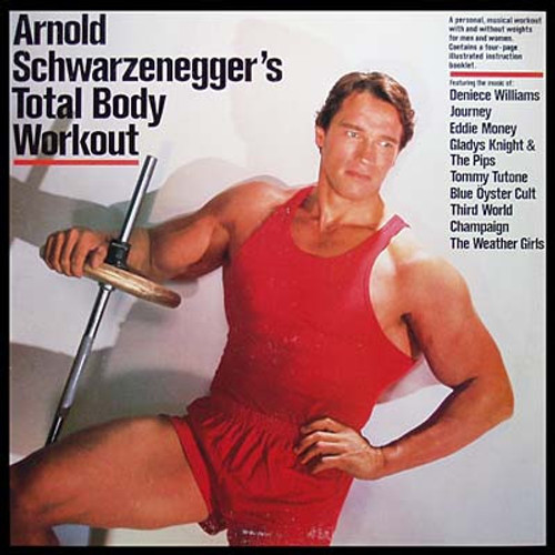 Arnold Schwarzenegger – Arnold Schwarzenegger's Total Body Workout (LP used US 1984 let Arnold pump you up!! NM-/VG+)