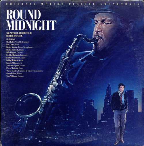 Herbie Hancock – Round Midnight - Original Motion Picture Soundtrack (LP used Canada 1986 VG+/VG+)