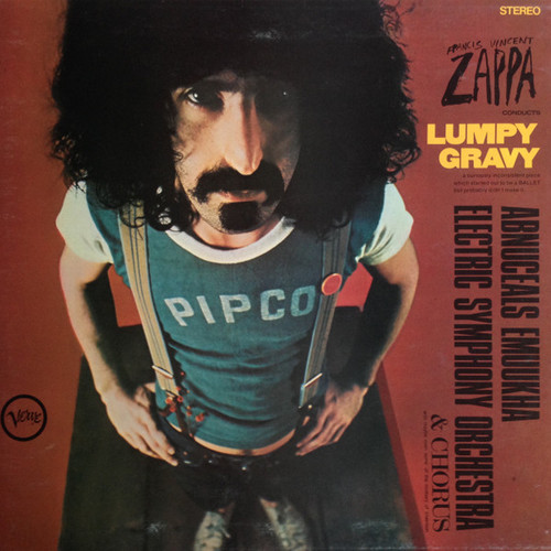 Francis Vincent Zappa Conducts The Abnuceals Emuukha Electric Orchestra & Chorus – Lumpy Gravy (LP used UK 1972 reissue in gatefold jacket NM-/VG+)
