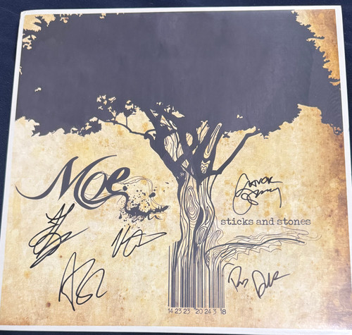 Moe - Sticks and Stones (2008 Autographed EX/VG+) 