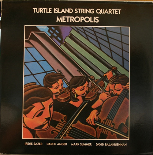 Turtle Island String Quartet - Metropolis (1989 EX/EX)