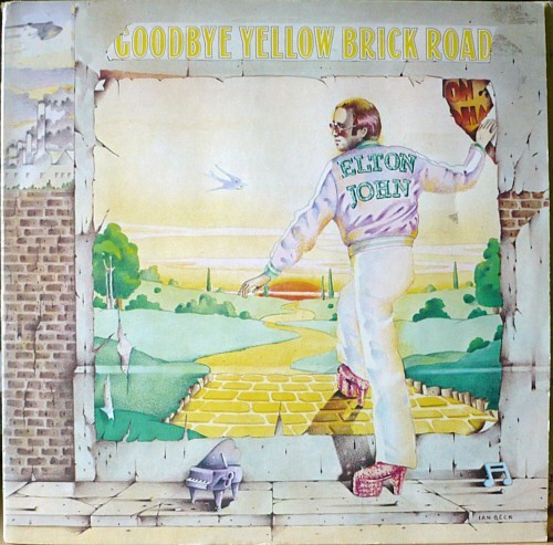 Elton John – Goodbye Yellow Brick Road (2LPs used Europe 2014 remastered on 180 gm vinyl in trifold jacket NM-/VG+)