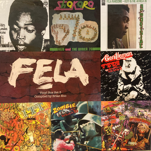 Fela Kuti - Vinyl Box Set 3 (2014 US, 7xLP, Includes poster and booklet, NM-/NM)