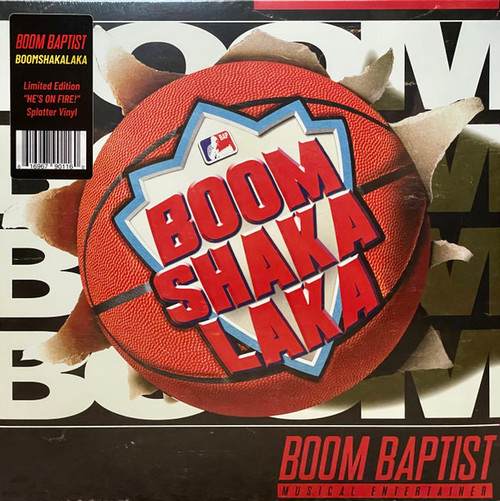 BoomBaptist - Boom Shakalaka (2022 US Splatter Vinyl Reissue - EX/EX)