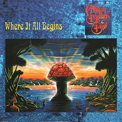 The Allman Brothers - Where it all Began -  (2019 NM/NM with Poster on Blue Splatter Vinyl)