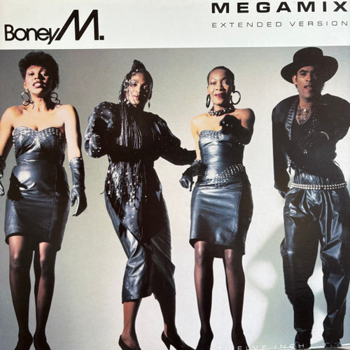Boney M. - Megamix (Extended Version) (1988 Canada, 12” single, VG+/VG+)