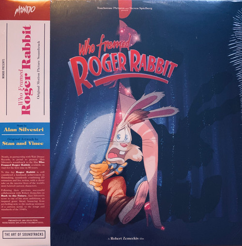 Alan Silvestri – Who Framed Roger Rabbit (Original Motion Picture Soundtrack) (LP NEW SEALED US 2019 reissue on pink neon w/ white splatter vinyl)