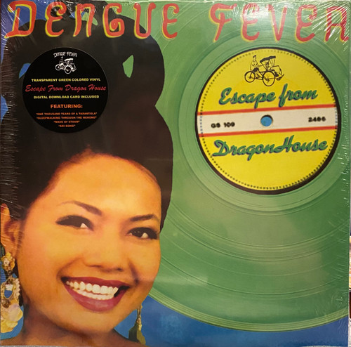 Dengue Fever — Escape From Dragon House (US 2022 Reissue, Transparent Green Vinyl, Sealed)