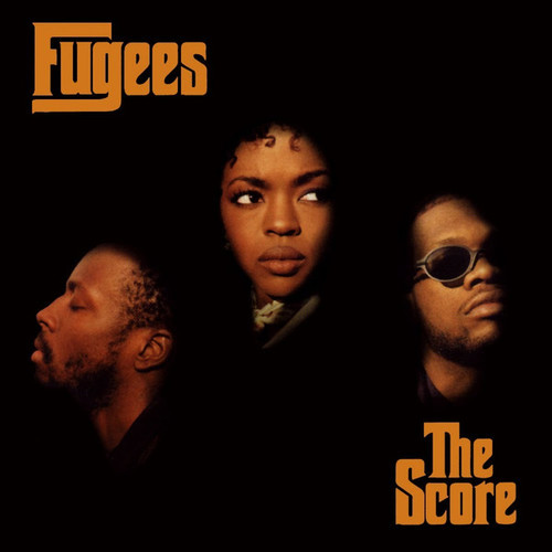 Fugees – The Score (2LPs + 3 track 7 inch single on gold vinyl used US 2016...albums on gold and black split vinyl NM-/NM-)