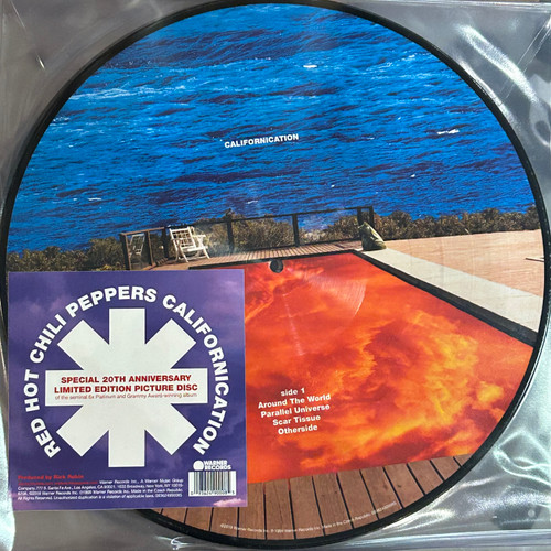 Red Hot Chili Peppers - Californication (2019, picture disc, sealed)