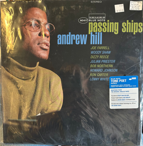 Andrew Hill - Passing Ships (2021 180g Reissue with original shrink, NM/NM)
