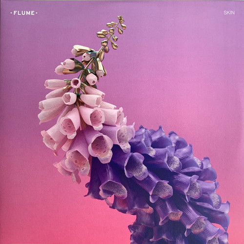 Flume – Skin (2LPs used US 2017 limited edition repress on green peppermint voinyl in gatefold jacket NM-/NM-)