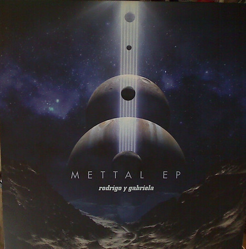 Rodrigo Y Gabriela – Mettal EP (3 track single sided 12 inch EP used US 2019 Record Store Day release ...the B side is etched with no music NM-/NM-)