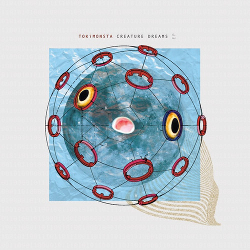 TOKiMONSTA – Creature Dreams (7 track 12 inch EP used US 2018 limited edition reissue on blue translucent vinyl NM-/NM-)