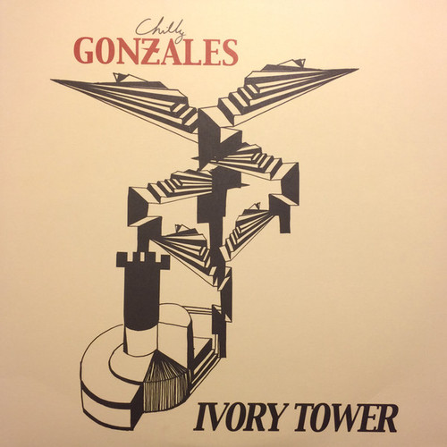 Chilly Gonzales – Ivory Tower (2LPs + CD used US and Canada reissue on 180 gm vinyl 2015 NM-/VG+