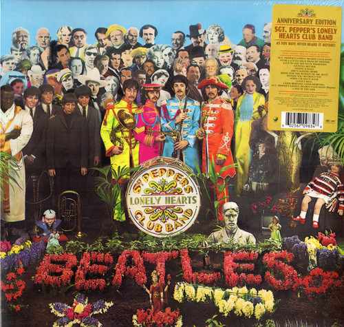 The Beatles – Sgt. Pepper's Lonely Hearts Club Band (2LPs NEW SEALED US 2017 half speed remaster reissue on 180 gm vinyl)