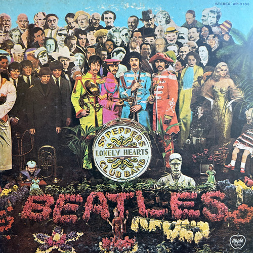 The Beatles - Sgt Pepper's Lonely Hearts Club Band (1974, Japan, VG+)
