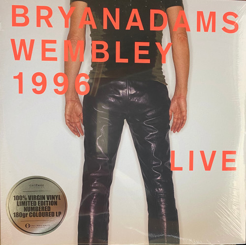Bryan Adams — Wembley 1996 Live (Europe 2019 Reissue, Numbered, White Vinyl, Sealed)